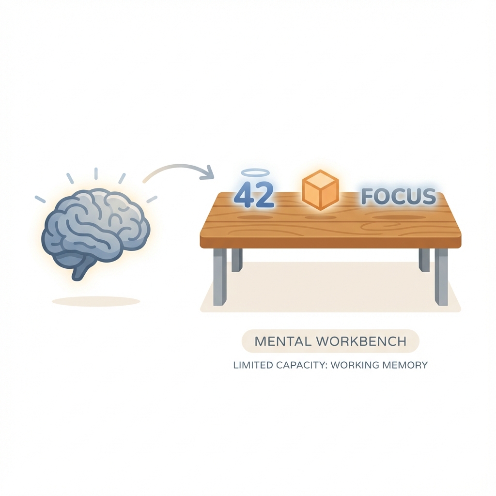 Mental Workbench Analogy